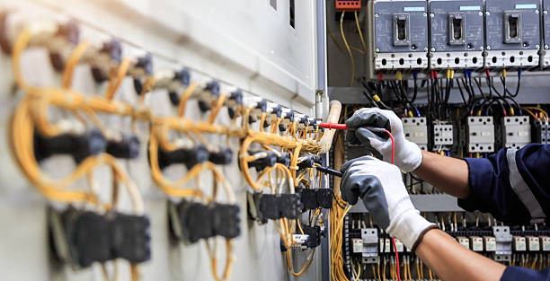 Professional Electrician technician working in Dooms, VA